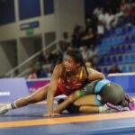 Nuevas figuras lideran la selección femenina de lucha de Venezuela en Santa Fe